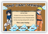   | Anime games Naruto Hand Signs Training