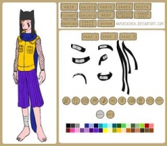   | Anime games Naruto Character Creator