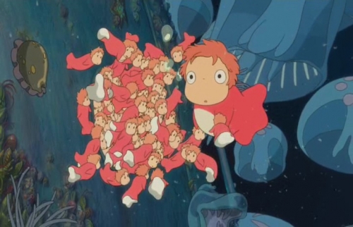  -
            Anime - Ponyo on the Cliff by the Sea -     [2008]