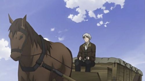 Spice and Wolf anime screen shot