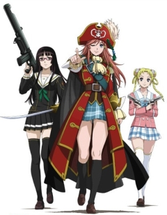 Gekijouban Mouretsu Pirates, Gekijouban Mouretsu Pirates,    2, , anime, 