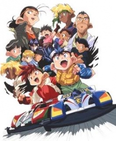 The Racing Brothers, Lets & Go, Bakusou Kyoudai Lets & Go, -   , , anime, 