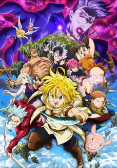 The Seven Deadly Sins the Movie: Prisoners of the Sky, Gekijouban Nanatsu no Taizai: Tenkuu no Torawarebito,    (), , anime, 