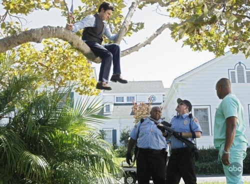 Still of Zach Braff and Donald Faison in Scrubs