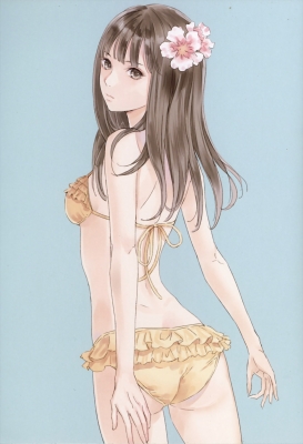 Anime CG Anime Pictures      102845
 584334   ( Anime CG Anime Pictures      ) 102845   : Kishida Mel
bikini brown eyes hair flower long   anime picture