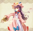 Touhou : Patchouli Knowledge 103031
book dress hat long hair purple eyes ribbon   anime picture