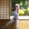 Anime CG Anime Pictures      103040
barefoot blush brown eyes hair long shorts tree   anime picture