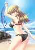 Touhou : Kirisame Marisa 103074
beach bikini blonde hair long smile water wink yellow eyes   anime picture