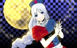 Touhou : Yagokoro Eirin 103283
blue eyes blush braids hat long hair moon smile white   anime picture