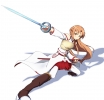 Sword Art Online : Yuuki Asuna 103289
blush boots braids long hair orange eyes skirt sword warrior   anime picture