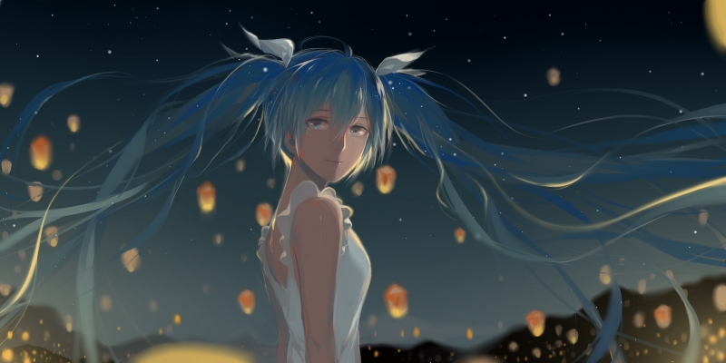 Vocaloid : Hatsune Miku 103402
 586888  vocaloid  hatsune miku   ( Anime CG Anime Pictures      ) 103402   : Rrr 
ahoge blue eyes hair crying long smile twin tails   anime picture