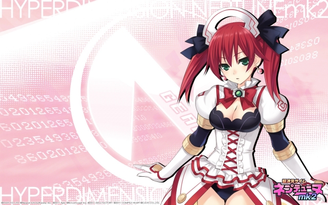 Hyperdimension Neptunia : Cave 103422
 586934  hyperdimension neptunia  cave   ( Anime CG Anime Pictures      ) 103422   : Tsunako
blush dress gloves green eyes headdress jewelry long hair red ribbon twin tails wallpaper   anime picture