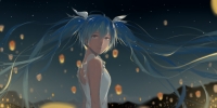 Vocaloid : Hatsune Miku 103402
ahoge blue eyes hair crying long smile twin tails   anime picture