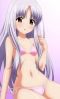 Chrno Crusade : Azmaria Hendrick 103405
bikini blush long hair purple red eyes   anime picture
