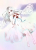 Sound Horizon : El 103429
albino barefoot book dress red eyes ribbon white hair   anime picture