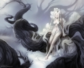 Anime CG Anime Pictures      103473
barefoot dress long hair water white   anime picture