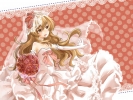 Toradora : Aisaka Taiga 103480
brown eyes hair dress fang flower happy headdress long ribbon   anime picture