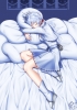 RWBY : Weiss Schnee 103489
bed blue hair boots dress hug long pillow side tail sleep   anime picture