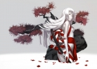 Anime CG Anime Pictures      103785
grey eyes long hair sword tree water white   anime picture