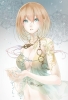 Anime CG Anime Pictures      104115
blue eyes brown hair jewelry short tattoo water   anime picture