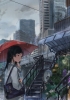 Anime CG Anime Pictures        104275
black hair blue eyes jacket long rain school bag sky umbrella   anime picture
