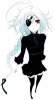 BlazBlue : v 13 104374
ahoge braids dress eyepatch long hair red eyes ribbon thigh highs white   anime picture