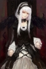Rozen Maiden : Suigintou 108055
albino dress headdress long hair red eyes white wings   anime picture