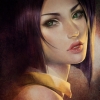 Cowboy Bebop : Faye Valentine 107284
green eyes long hair purple   anime picture