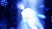 Vocaloid : Megurine Luka 105673
blue eyes hair dress flower happy long purple water wet   anime picture
