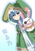 Date A Live : Yoshino Yoshion 105861
blue eyes hair blush dress hoodie jacket long stuffed animal usa mimi   anime picture