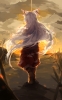 Touhou : Fujiwara no Mokou 106171
boots long hair pants ribbon sky sunset white   anime picture