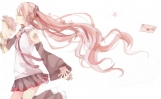 Vocaloid : Sakura Miku 108336
boots envelope long hair pink sakura skirt tie twin tails   anime picture
