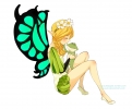 Odin Sphere : Ingway Mercedes 104690
animal blush braids butterfly flower headdress kiss long hair pointy ears shorts wings   anime picture