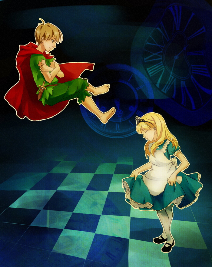Alice in Wonderland Peter Pan : Alice Peter Pan 108830. 