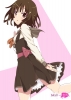 Bakemonogatari : Sengoku Nadeko 111780
blush brown eyes hair dress seifuku short   anime picture