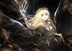Anime CG Anime Pictures      110087
blonde hair blue eyes choker crying dress flower headdress long wings   anime picture