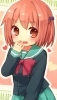 Hataraku Maou sama! : Sasaki Chiho 110408
blush brown eyes hair heart ribbon seifuku short shy   anime picture