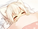 Touhou : Inubashiri Momiji 110416
bed blush ookami mimi pillow short hair sleep wallpaper white ^_^   anime picture