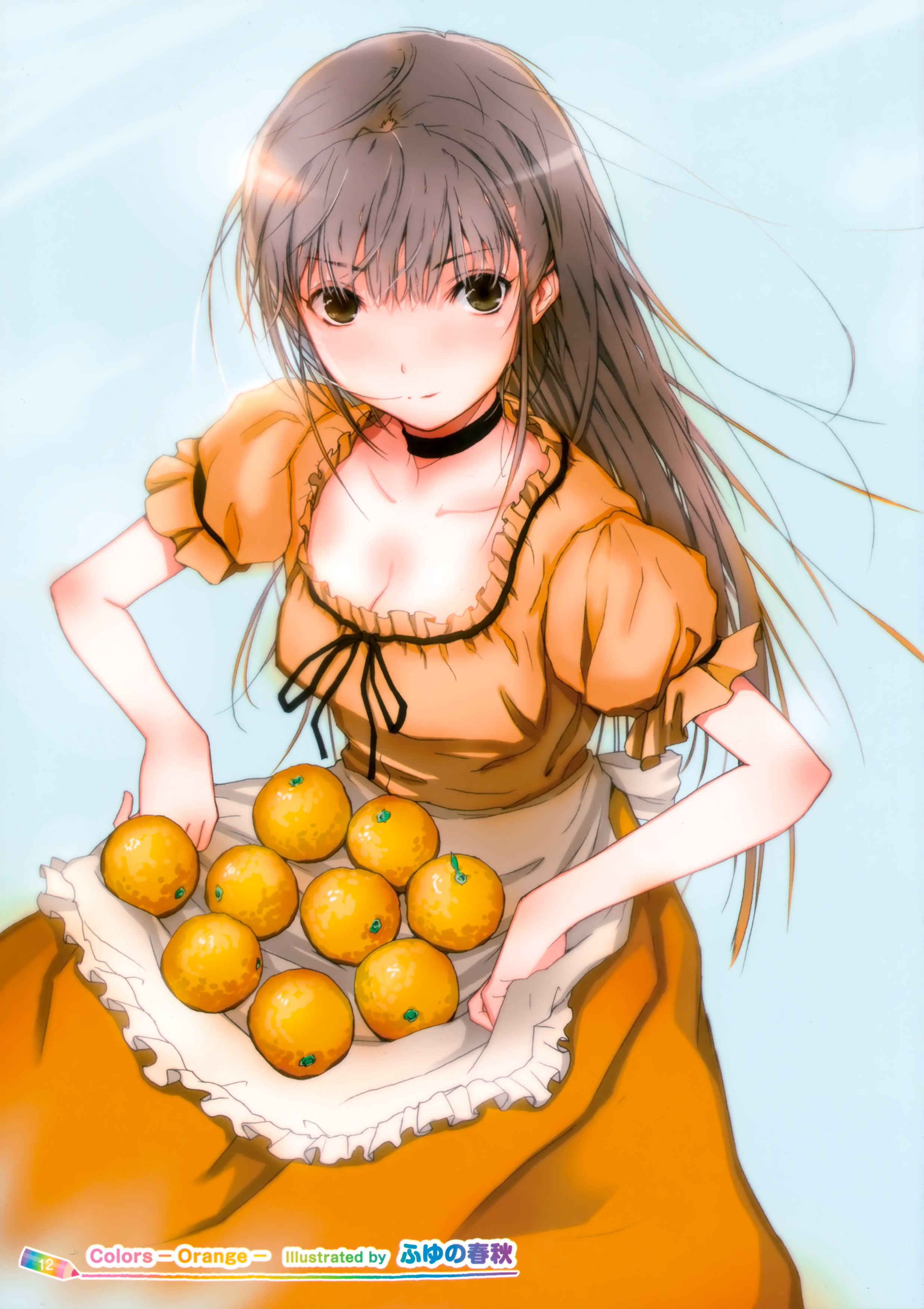 Девочка Апельсинка аниме