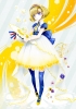 Orangina 110709
anthropomorphism blonde hair blue eyes flower gloves band hat pantyhose ribbon short   anime picture