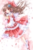 Touhou : Hakurei Reimu 110721
blush brown hair flower happy high heels long magic red eyes ribbon   anime picture