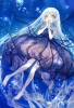 Anime CG Anime Pictures      180239
barefoot blush long hair underwater white yellow eyes   anime picture