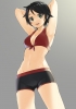 Kantai Collection : Mogami 180262
anthropomorphism black hair blush green eyes happy short shorts   anime picture