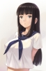 Anime CG Anime Pictures      180430
black eyes hair long seifuku   anime picture