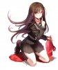 Kagerou Project : Tateyama Ayano 180497
blush brown hair hairpins long purple eyes scarf seifuku smile   anime picture