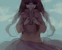 Yume Nikki : Madotsuki 180518
book braids brown eyes hair long skirt sweater twin tails   anime picture