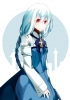 Pause : Joshua 180521
albino blue hair braids dress long red eyes white   anime picture