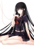 Anime CG Anime Pictures      180537
black hair blue eyes blush hairpins long ribbon seifuku   anime picture