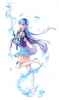 Magic Knight Rayearth : Ryuuzaki Umi 180629
blue eyes hair boots band happy long skirt sword warrior water   anime picture