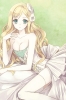 Anime CG Anime Pictures      180643
blonde hair dress flower green eyes long thigh highs   anime picture